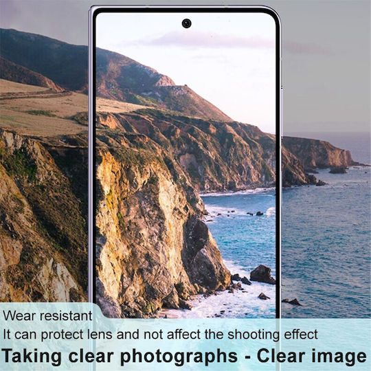 Προστασία Κάμερας Tempered Glass Μαύρο για το Honor Magic V2 5G
