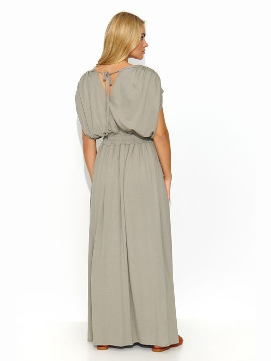 Makadamia Summer Maxi Dress Green