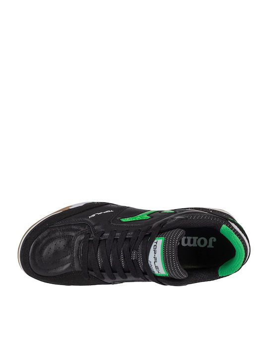 Joma Top Flex Rebound Футболни Обувки Зала Черни