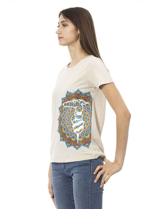 Trussardi Damen T-shirt Sand