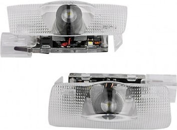 Toyota Lumini pentru plăcuțele de înmatriculare Lumini LED 5W pentru Ford Coroană Toyota Prius / Corolla / Croazieră pe uscat / Coroană / GT86 / Muntean 2buc