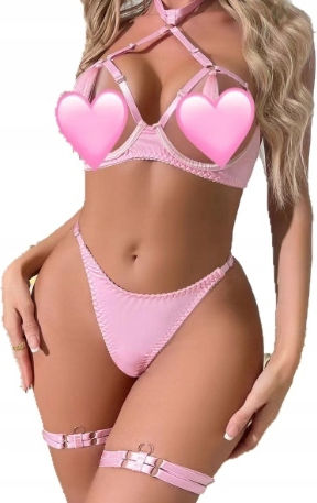 Sexy Dessous-Set Rosa