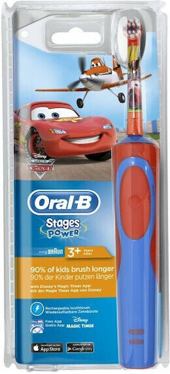 Oral-B Stages Power Electric Toothbrush for 3+ years 104653 Cars