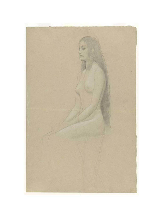 Seated Tablou pe Pânză 60x90cm
