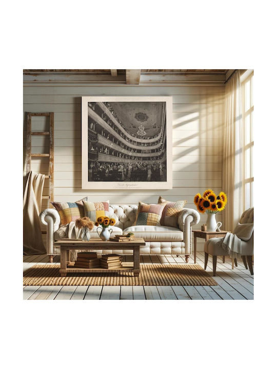 Auditorium Painting on Canvas 140x140cm