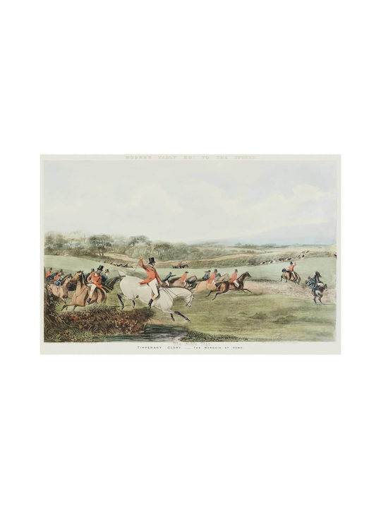 Marquis Vierfache Gemälde auf Leinwand 65x40cm