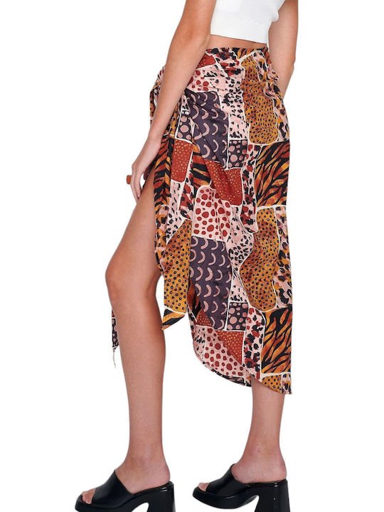 Ale - The Non Usual Casual Animal Print Pareo Animal Print Brown