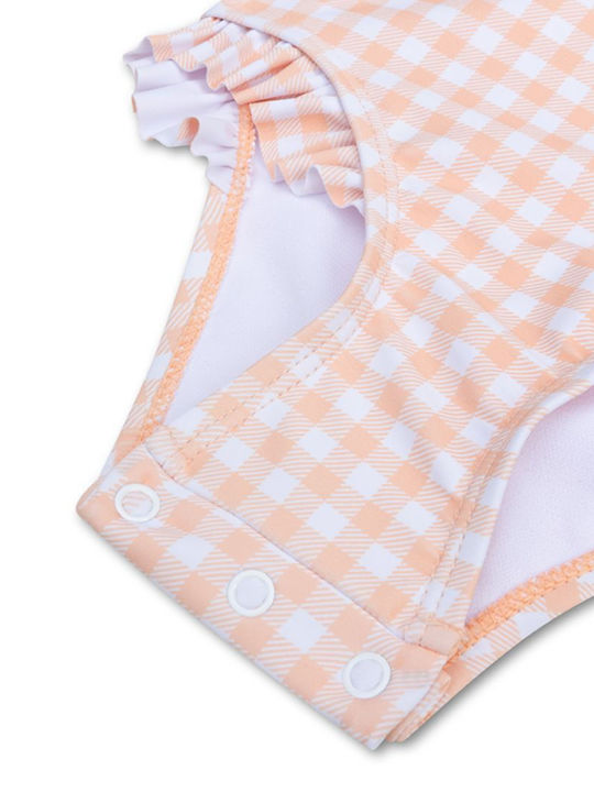 Swim Essentials Детски Бански Цял С Дълъг Ръкав Розов