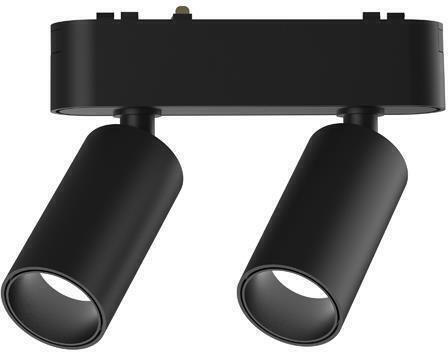 Eurolamp Double LED Spot in Black Color