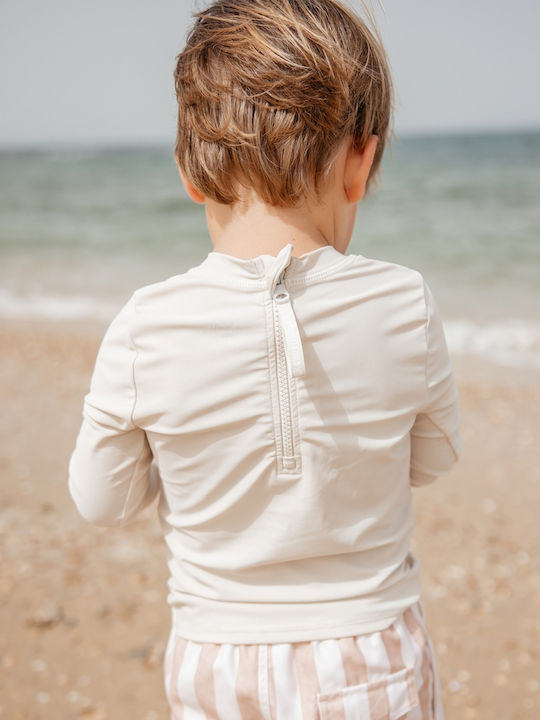 Minene Kinder Badeanzug Langarmshirt Gray