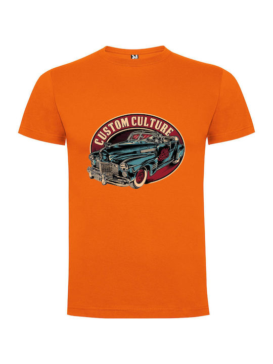 iLovePrints Custom Swagger Ride T-shirt Orange