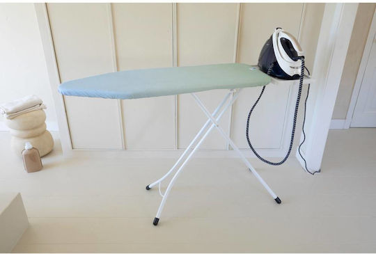 Brabantia Soothing Sea Ironing Board For Steam Iron Foldable 124x45cm