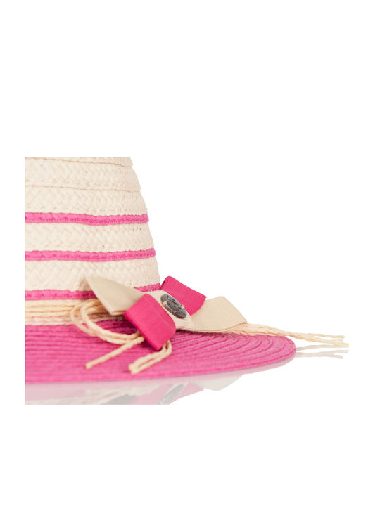 Karfil Kids' Hat Straw Fuchsia