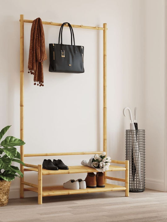 vidaXL Κρεμάστρα Δαπέδου από Bamboo vidaXL Κρεμάστρα Δαπέδου από Bamboo