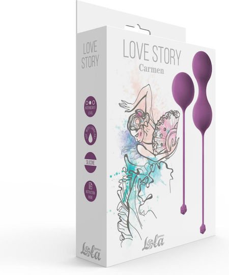 Vaginal Balls Set Love Story Carmen Lavender Sunset