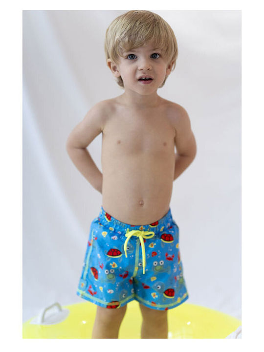 Tortue Kids Swimwear Swim Shorts Blue