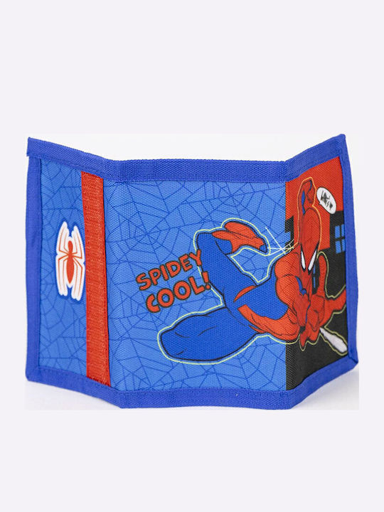 Cerda Spiderman Kids Wallet Blue