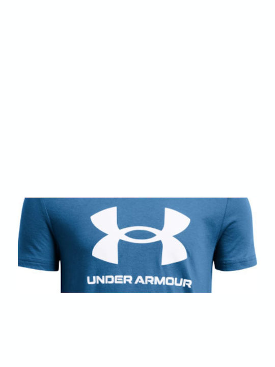 Kids' T-shirt Blue Sportstyle Logo
