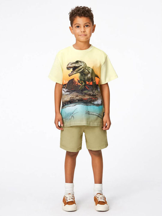 Molo Kids T-shirt Yellow