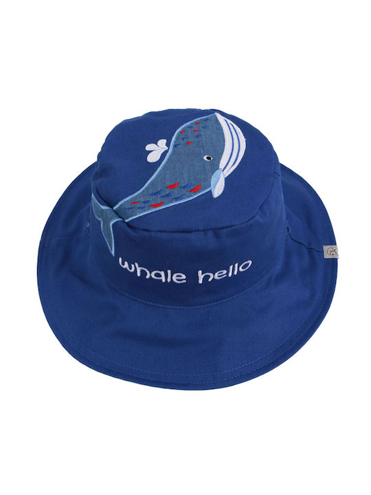 Flapjackkids Kids' Hat Fabric Sunscreen Blue