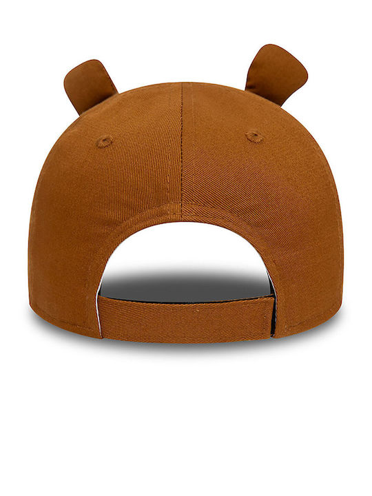 New Era Kids' Hat Fabric Brown