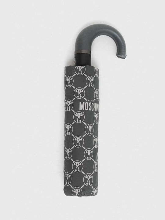 Moschino Umbrella Compact Gray