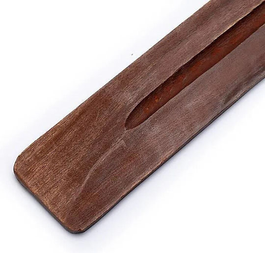 Ξύλινη Βάση Καύσης Αρωματικά Στικ Natural Incense Holder 25cm
