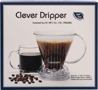 Clever Dripper Coffee Dripper Γυάλινο Καφέ