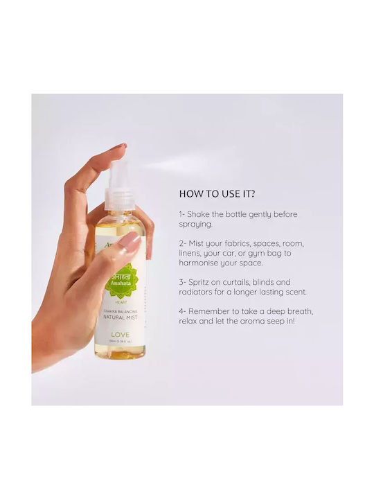 Aromaspray Herzchakra Aromafume Anahata 4. Chakra 100ml