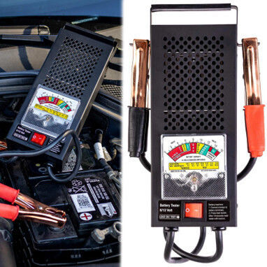 Technic Αναλογικό Battery Tester με Κροκοδειλάκια