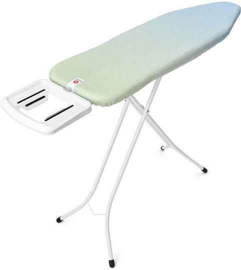 Brabantia Soothing Sea B Ironing Board For Steam Iron Foldable 124x38cm