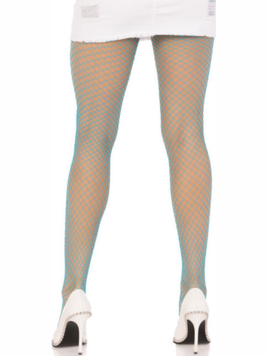 Leg Avenue Sexy Strumpfhose Blau