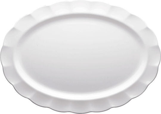 Ready Servierplatte Oval Kunststoff Weiß 55.9x40.3cm 1Stück