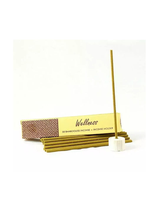 Φυτικά Αρωματικά Στικ Ευεξία 50 Τμχ Βάση Herbal Incense Sticks Wellness