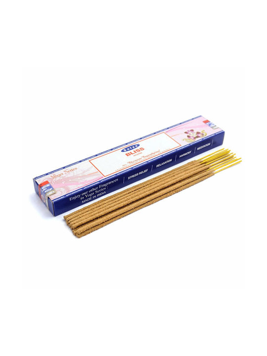 Αρωματικά Στικ Satya Nag Champa Bliss Yoga Incense Sticks 15g