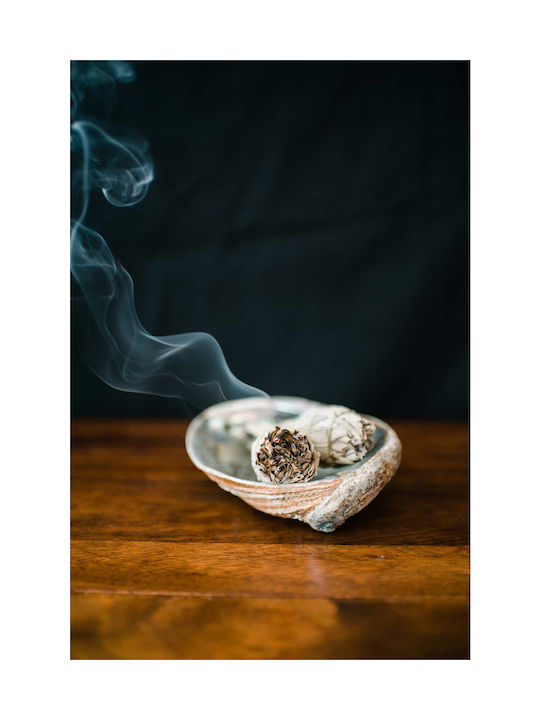 White Sage Eucalyptus Smudge Stick 10χ3cm Σετ 3 Ραβδιά Θυμιάματος
