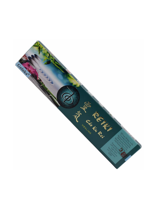 Goloka Reiki Cho Ku Rei Masala Räucherstäbchen Heilung 15g aromatischer Stab