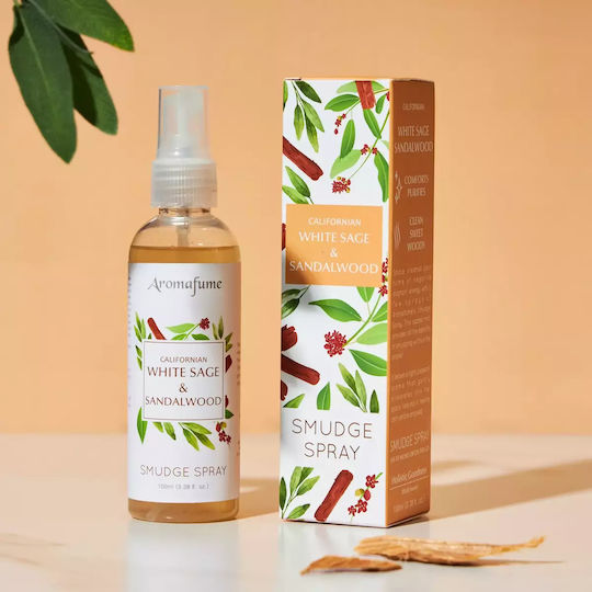 Aromatic Spray for Energy Cleansing of Space Aura Sage & Sandalwood