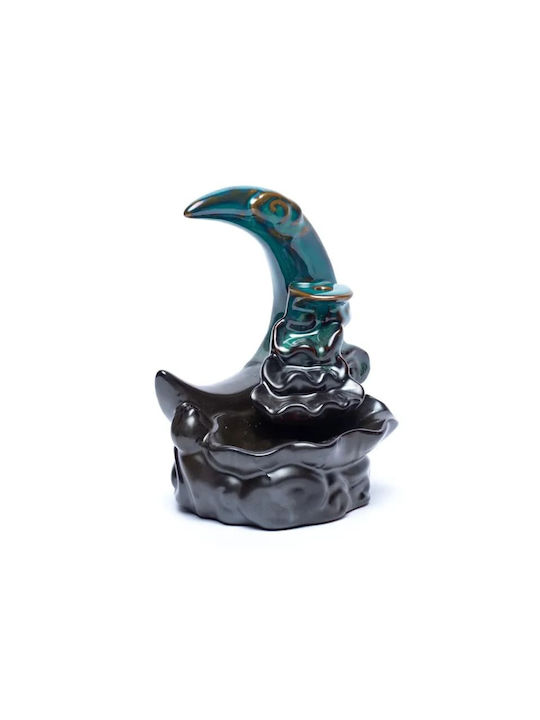 Keramik Rückflussbrenner Mondkegel Umkehrfluss 14cm