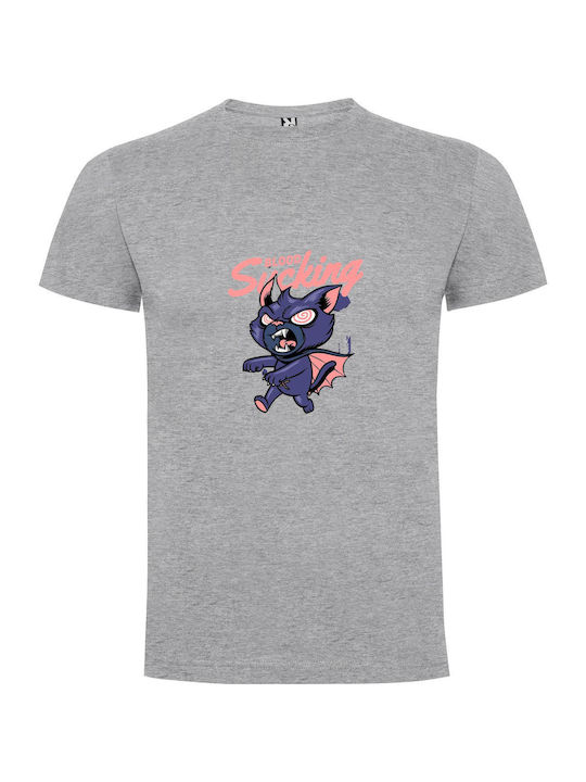 Bloodied Batman Menace T-shirt Batman Gray