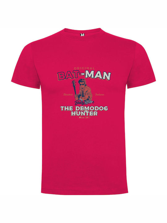 Sword-wielding Batman Shirt T-shirt Batman Fuchsia