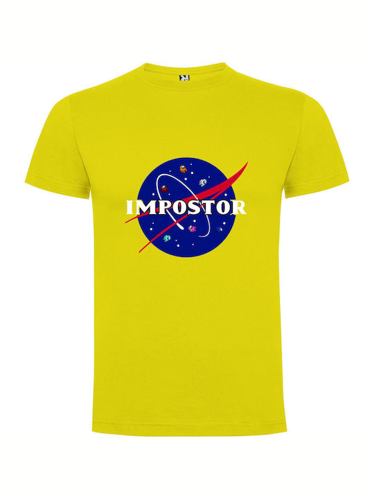 iLovePrints Impostor Impressions: A Moore Inspiration T-shirt Yellow