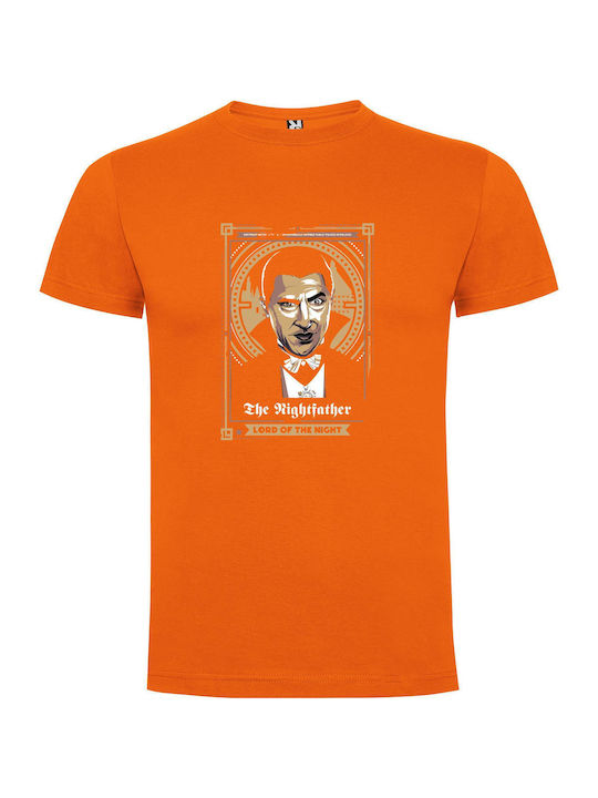 iLovePrints Nightmare T-shirt Orange