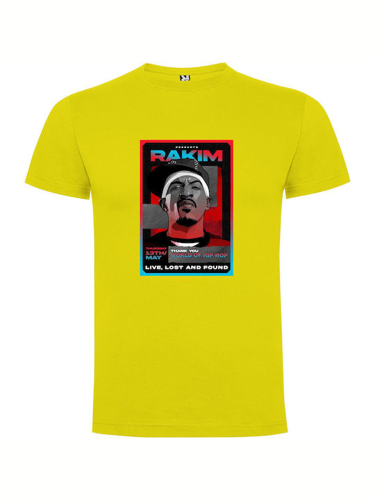 iLovePrints Hatted Men And Rappers T-shirt Yellow