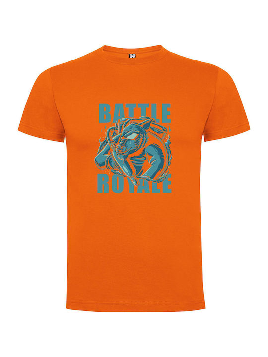 iLovePrints Royale Showdown T-shirt Fortnite Orange