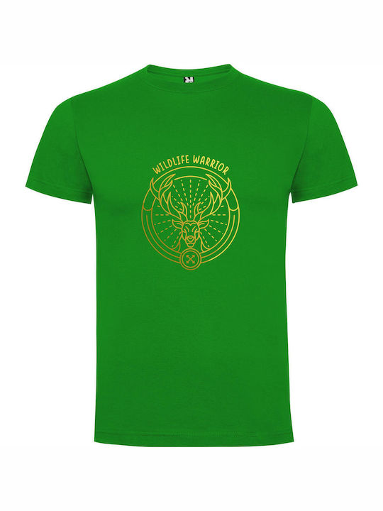 iLovePrints Wildlife Warrior Chronicles T-shirt Green