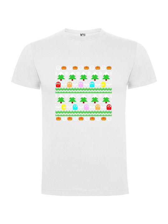 iLovePrints Pixel T-shirt White