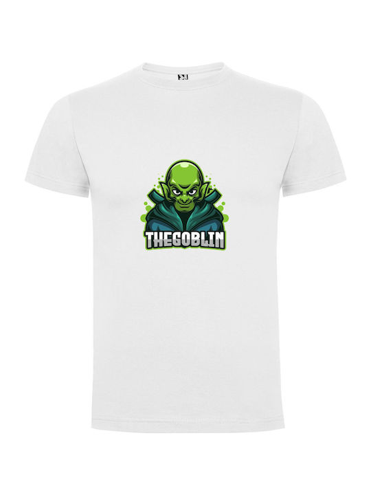 iLovePrints Goblin Green Glory T-shirt White