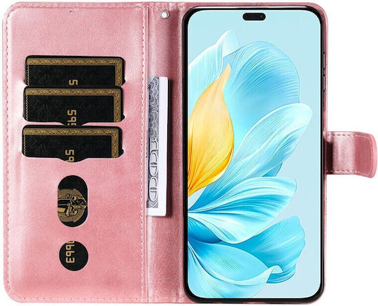Zipper Wallet Ροζ (Honor 200 Lite 5G)
