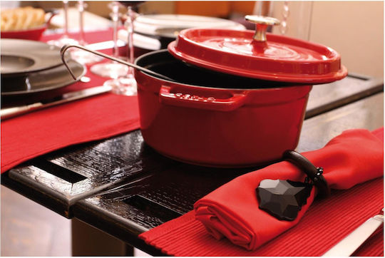 Staub Βαθιά Κατσαρόλα από Μαντέμι 8.35lt / 33cm